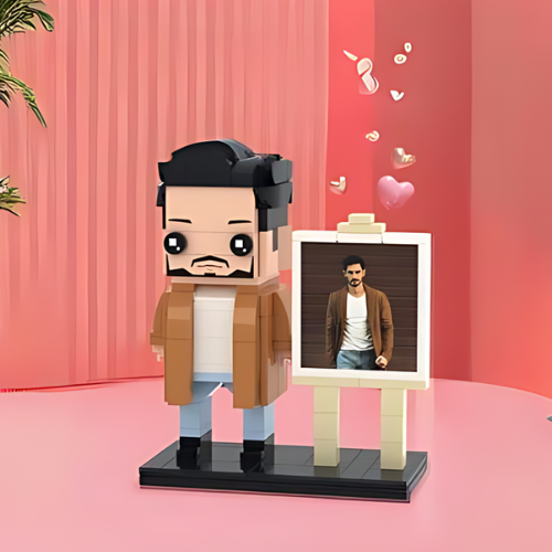 דמות התאמה אישית יחיד עם תמונה